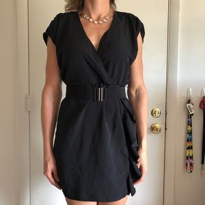 H&M Black Pullover Dress! Beautiful Cozy LBD!